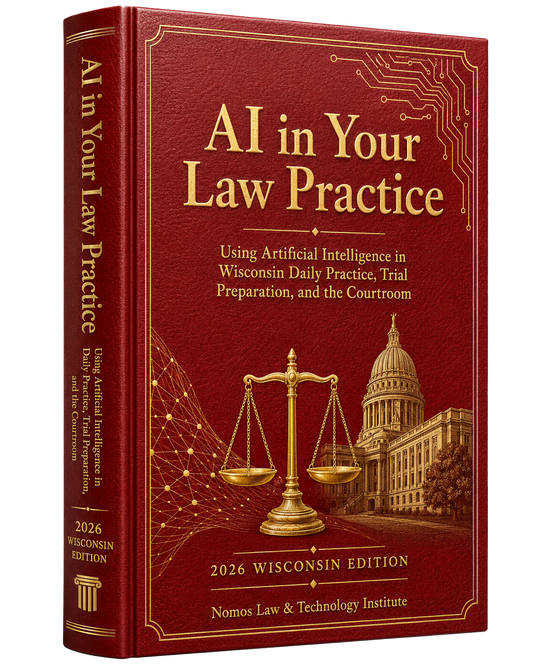 AI in Your Law Practice - Artificial Intelligence in Daily Law Practice, Trial Preparation, and the Courtroom - Wisconsin Edition